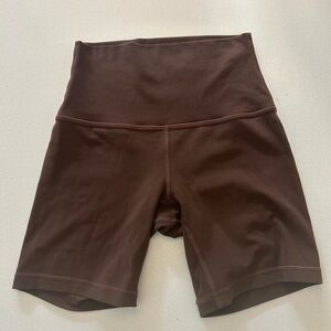 lululemon Align shorts 6” in Java, size 2